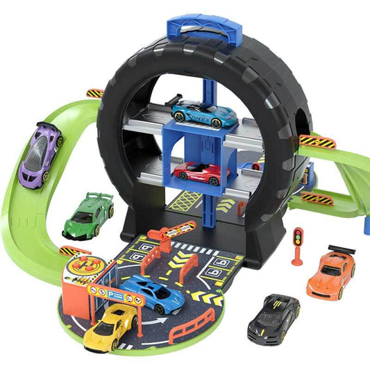 WheelWorld - Abenteuerspielzeug Puzzle Car Tracks Playsets