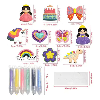 CraftyKids Perlenstift Bastelset – Kreatives DIY für Kinder – Ab 6 Jahren