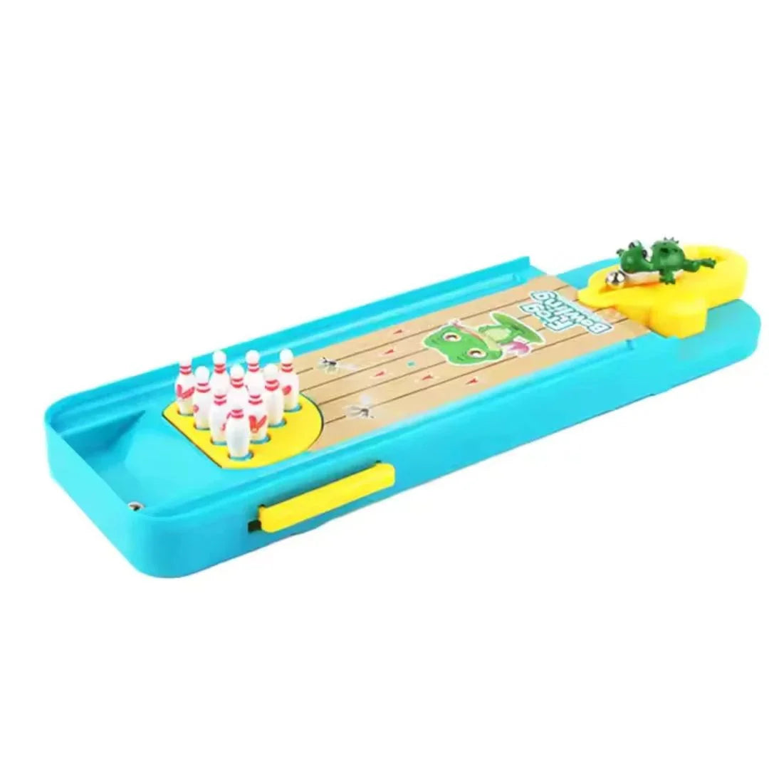 FroloRoll™ - Mini-Frosch-Bowling-Set für Kinder ab 4 Jahren
