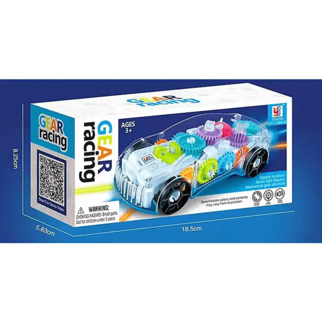 SpeedGlide™ – Leuchtendes Rennauto für Kinder ab 3+ – Fördert Fantasievolles Spielen