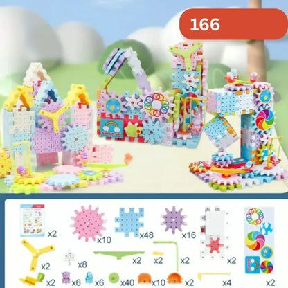 WonderBricks – Kreatives Baustein-Set für Kinder ab 3 Jahren – Fördert Fantasie & Feinmotorik