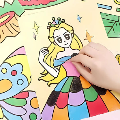 ArtCraft Sandmalerei Bastelset – Kreatives Spiel – Ab 5 Jahren