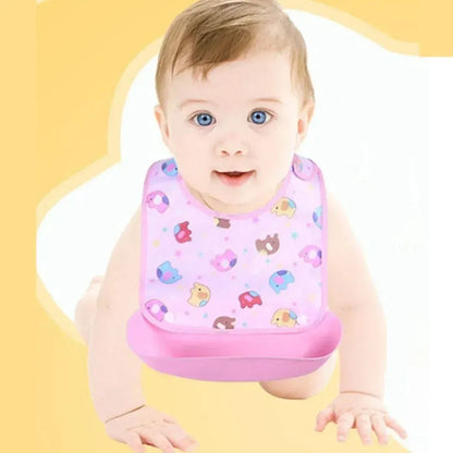 NibbleCatcher – Silikon-Baby-Lätzchen mit Auffangschale für Kinder ab 6 Monaten – Unterstützt selbstständiges Essen & saubere Mahlzeiten