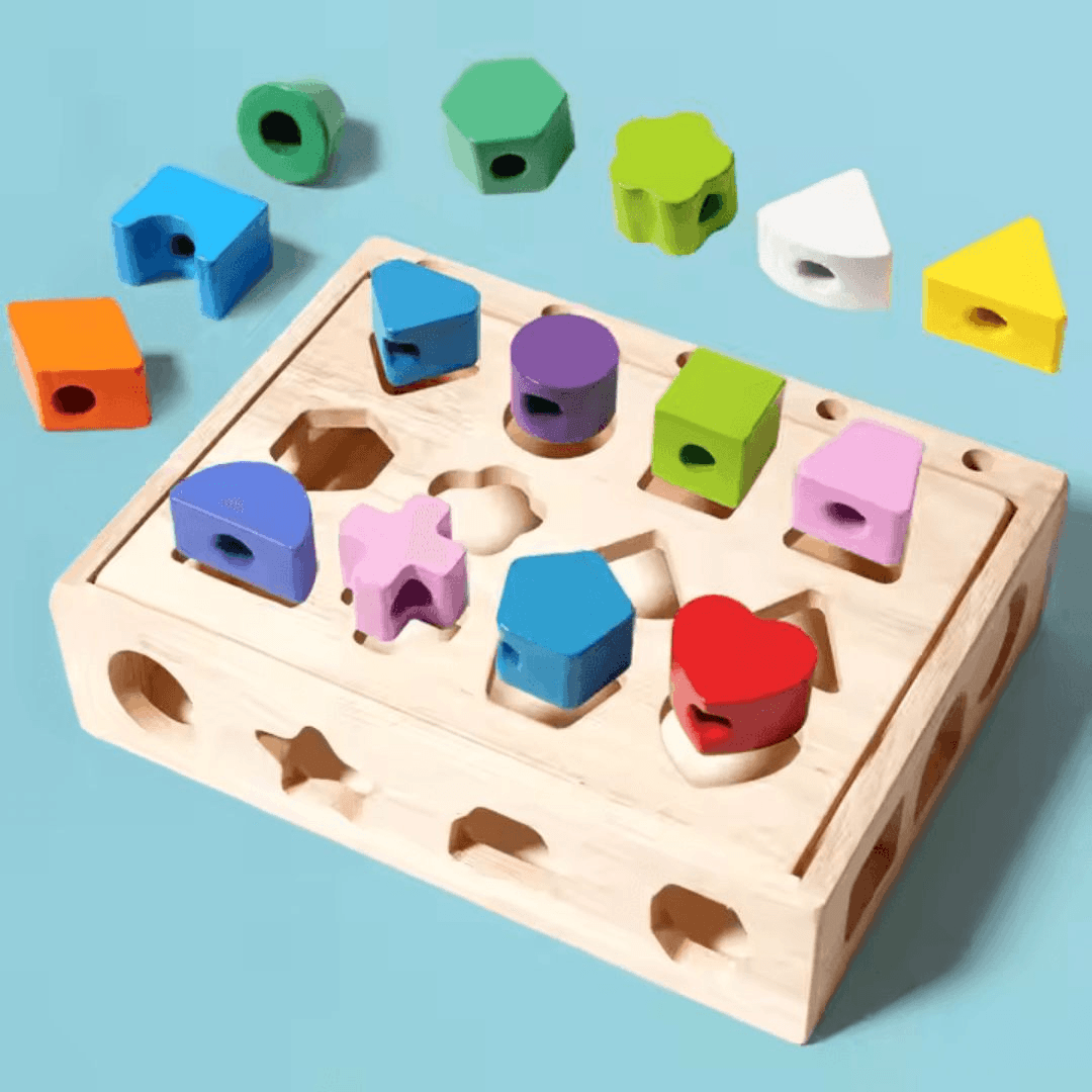 BrightNest™ – Montessori-Puzzleset für Kinder ab 3+ – Fördert Kreativität und Fähigkeiten