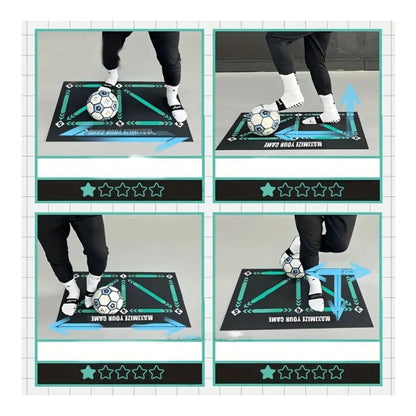 SoccerMaster- Training Fußball Anti-Rutsch-Gummimatte