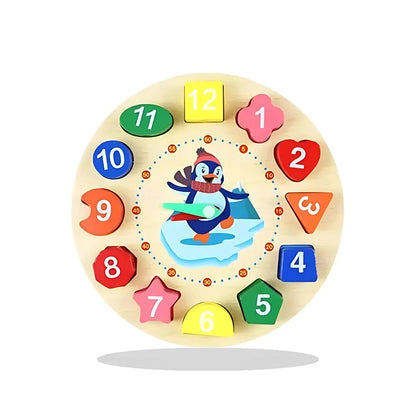 TickTocky™ – Kinder Lernuhr aus Holz ab 3 Jahren | Uhrzeit Lernen