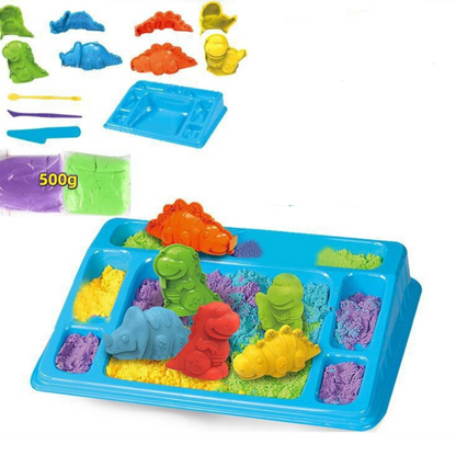 SandSculpt – Kinetik-Sand Kreativset ab 3 Jahren