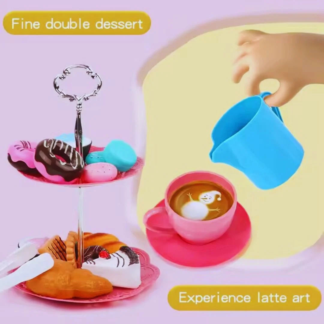 BrewBakers Holz Café & Bäckerei Spielset – Barista-Rollenspiel – Ab 3 Jahren