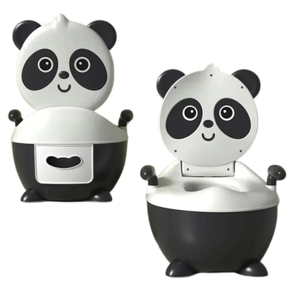 PandaLoo | Niedlicher Töpfchenstuhl mit Weichem PVC-Sitz für Kleinkinder