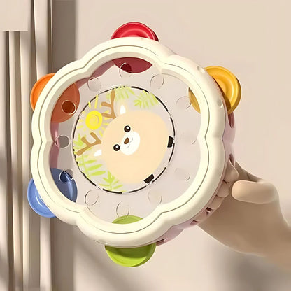 TuneTambour – Montessori Kleinkind-Tamburin aus Kunststoff | Ab 1 Jahr