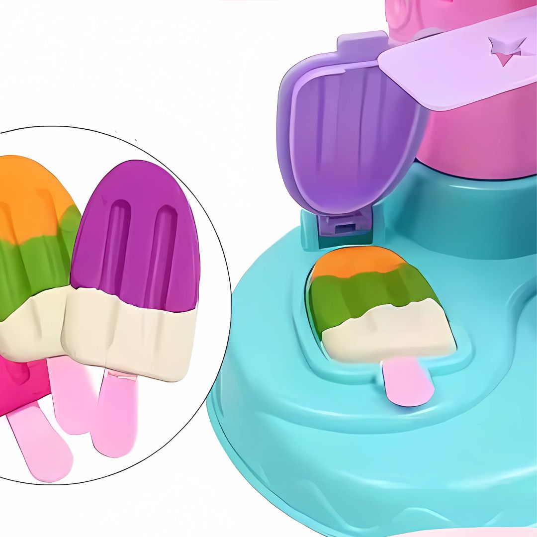 ScoopMold™ – Eiscreme Knetmaschine Spielset für Kinder ab 4 Jahren