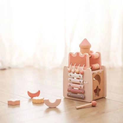 HarmonyPlay™ – Musikturm aus Holz für Kinder ab 3+ – Fördert Musikalische Kreativität