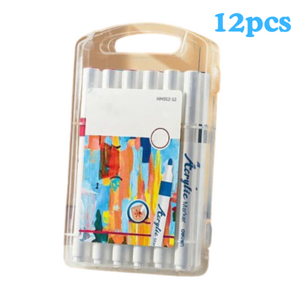 DoodleDrive Acrylmarker Set – Malen auf Allen Flächen – Ab 3 Jahren