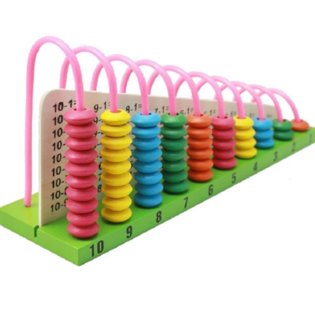 CountColor™ - Hölzernes Farb- und Zählspielzeug für Kinder ab 2 Jahren