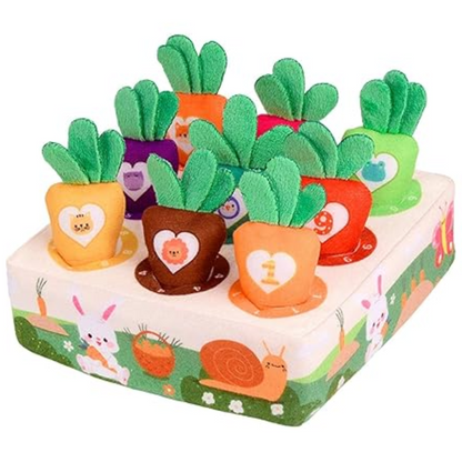 CarrotClasp™ - Plüschkarotte als Schlüsselanhänger - weiches & skurriles Accessoire für Kinder