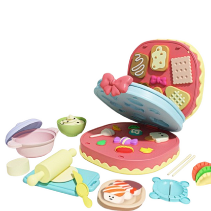 TreatTools™ - Buntes Tortenmodellier-Set für Kinder ab 3 Jahren - Backen, Formen und Gestalten