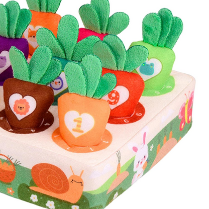 CarrotClasp™ - Plüschkarotte als Schlüsselanhänger - weiches & skurriles Accessoire für Kinder
