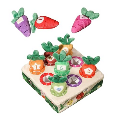 CarrotClasp™ - Plüschkarotte als Schlüsselanhänger - weiches & skurriles Accessoire für Kinder