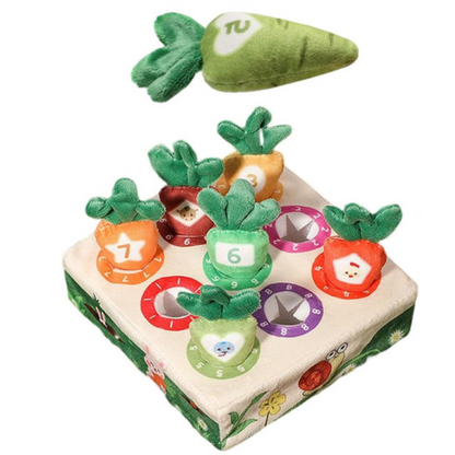 CarrotClasp™ - Plüschkarotte als Schlüsselanhänger - weiches & skurriles Accessoire für Kinder