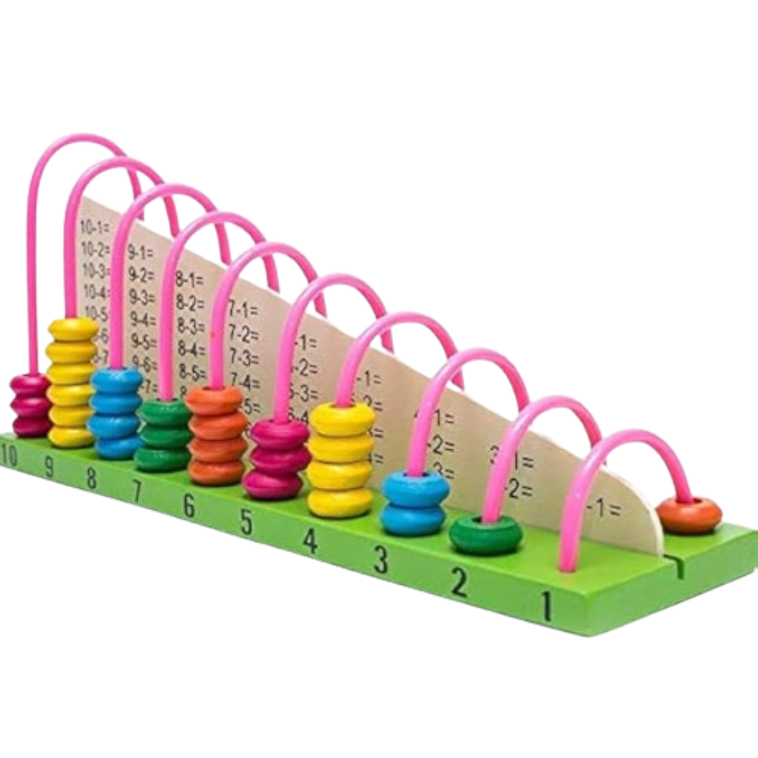 CountColor™ - Hölzernes Farb- und Zählspielzeug für Kinder ab 2 Jahren