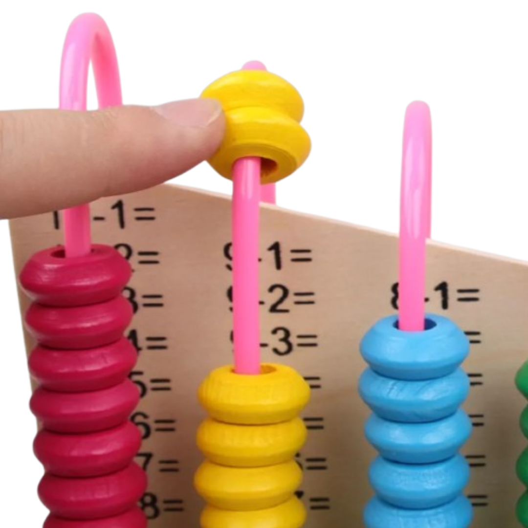 CountColor™ - Hölzernes Farb- und Zählspielzeug für Kinder ab 2 Jahren