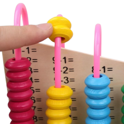 CountColor™ - Hölzernes Farb- und Zählspielzeug für Kinder ab 2 Jahren