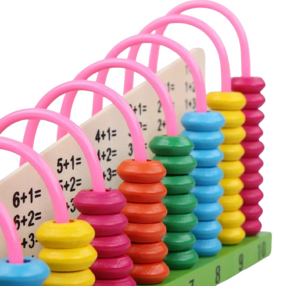 CountColor™ - Hölzernes Farb- und Zählspielzeug für Kinder ab 2 Jahren