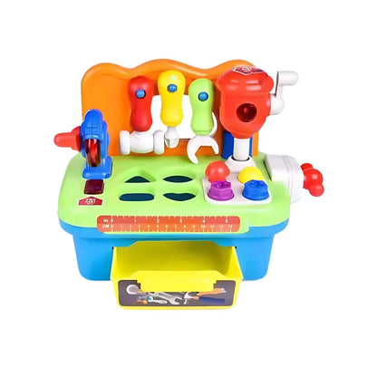 ToolMate – Kinder-Werkbank Spielset – Kreatives Bauspielzeug – Ab 3 Jahren