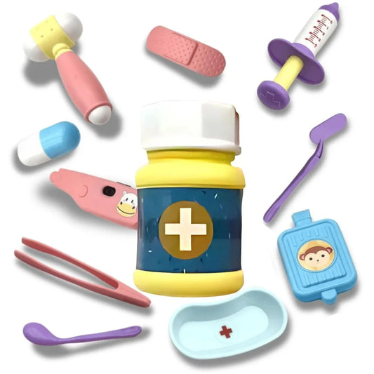 PlayMed – Arztspielset für Kinder ab 3+ – Fördert Soziale Fähigkeiten und Fantasievolles Spiel