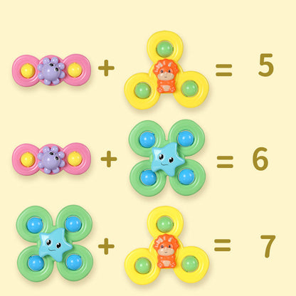 BabySpinner - Buntes Twist-Spielzeug im Saugnapf