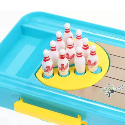 FroloRoll™ - Mini-Frosch-Bowling-Set für Kinder ab 4 Jahren