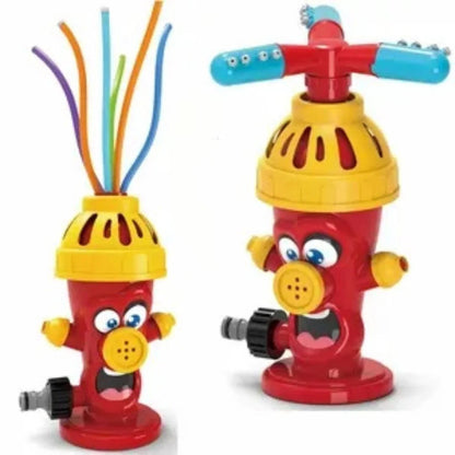 AquaSprout™ – Cartoon Hydrant Wasserbrunnen für Kinder ab 3+ – Fördert Draußenspiel