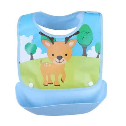 NibbleCatcher – Silikon-Baby-Lätzchen mit Auffangschale für Kinder ab 6 Monaten – Unterstützt selbstständiges Essen & saubere Mahlzeiten