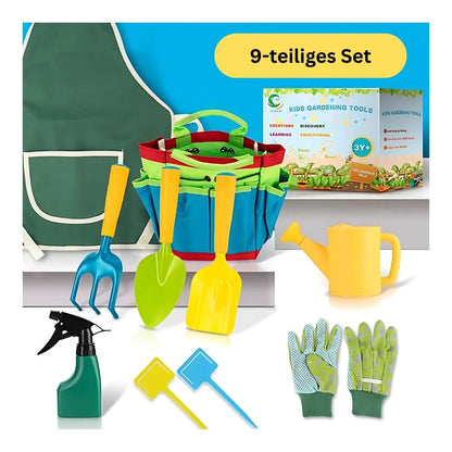 GardenSprouts – Kinder-Gartenwerkzeug-Set für Kinder ab 3 Jahren – Entwickelt Verantwortungsbewusstsein und Feinmotorik