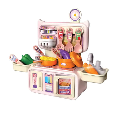 ChefPlay Kitchen – Kinder Spielküche aus Kunststoff – Rollenspiel-Spielzeug – Ab 3 Jahren