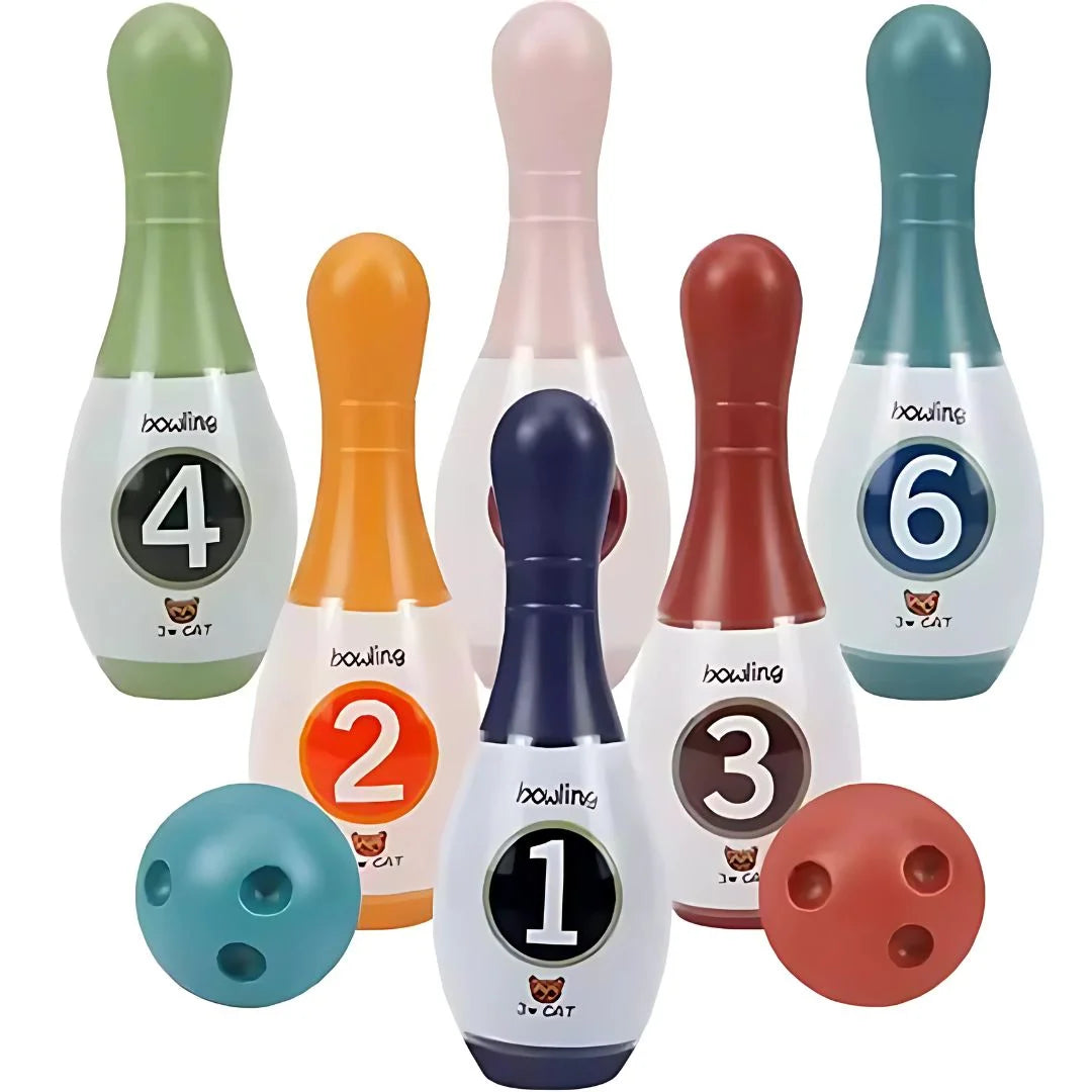 StrikeTots – Mini Bowling Set für Kinder ab 3 Jahren