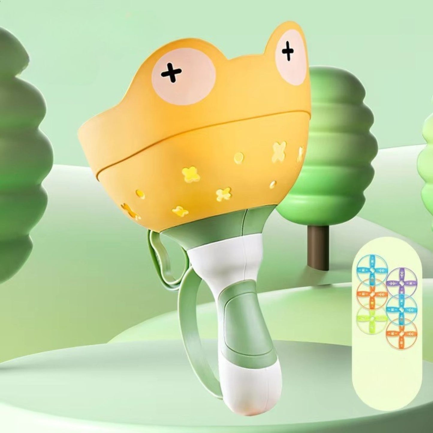 DiscZoom – Katapult-Flugscheiben-Set für Kinder ab 4 Jahren – Fördert das Spielen im Freien, Bewegung & Hand-Augen-Koordination