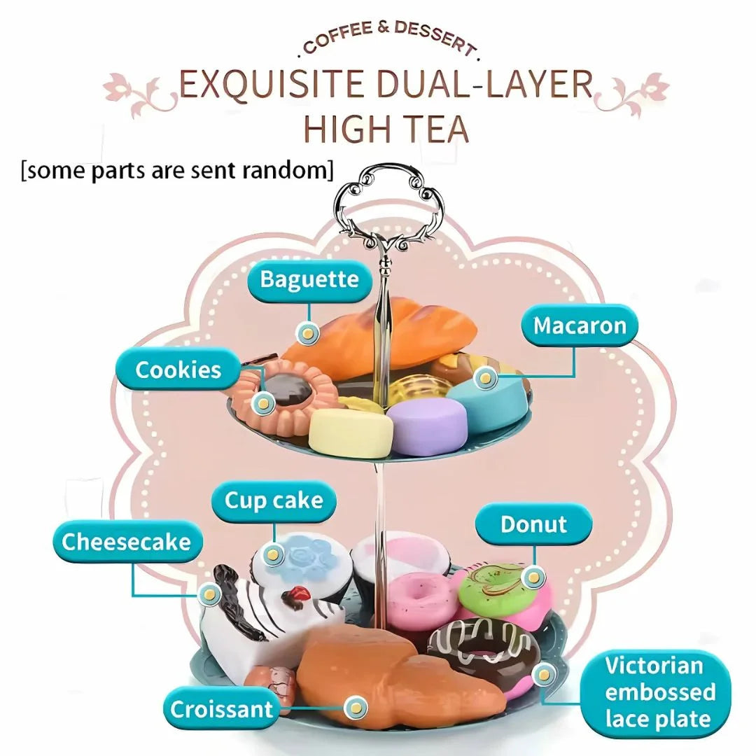 BrewBakers Holz Café & Bäckerei Spielset – Barista-Rollenspiel – Ab 3 Jahren