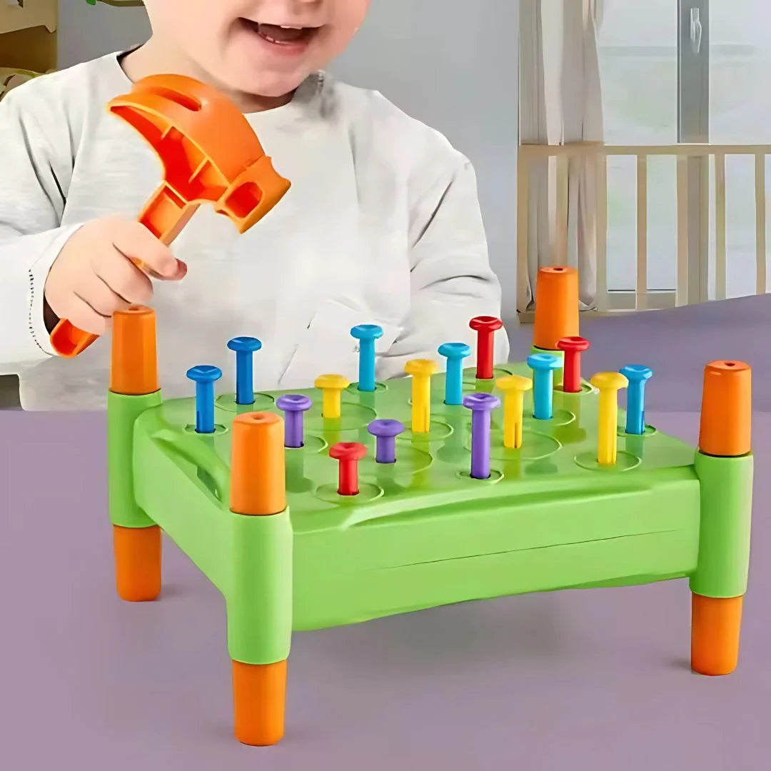 NailPop | Hammerspiel aus Kunststoff für Kinder ab 3 Jahren