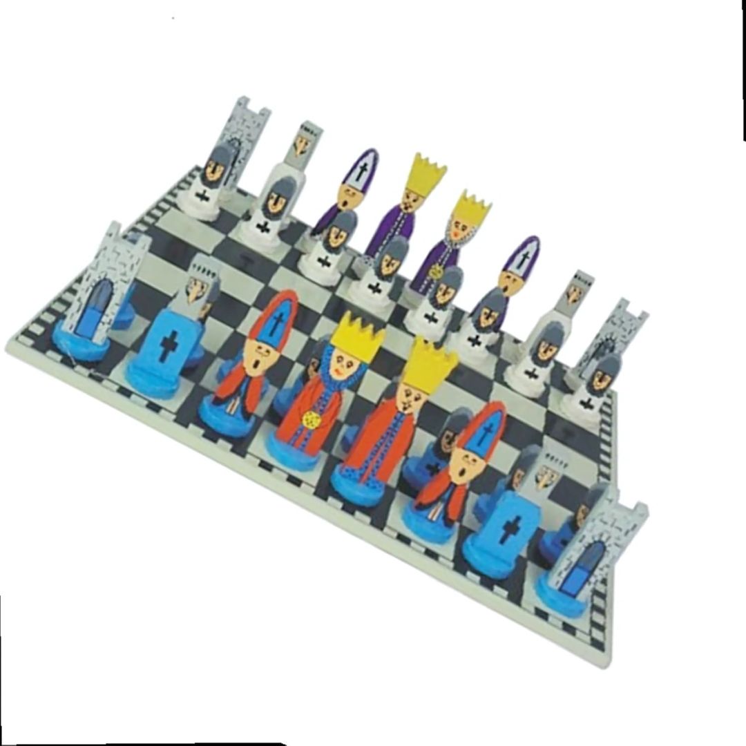 ChessQuest - Lernschach aus Holz für Kinder