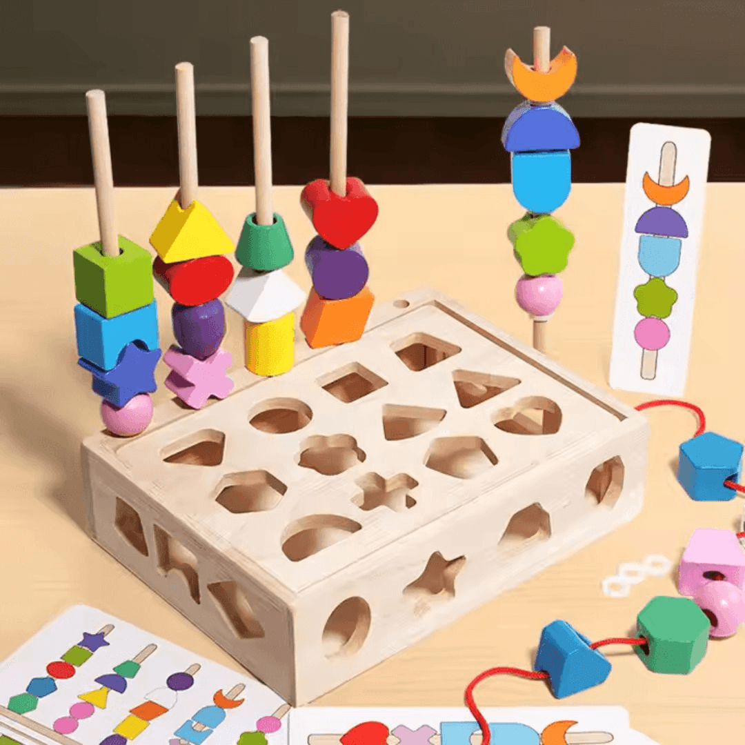 BrightNest™ – Montessori-Puzzleset für Kinder ab 3+ – Fördert Kreativität und Fähigkeiten