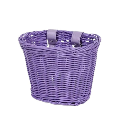 TrekTote – Geflochtener Fahrradkorb für Kinder ab 3 Jahren – Fördert das Spielen im Freien