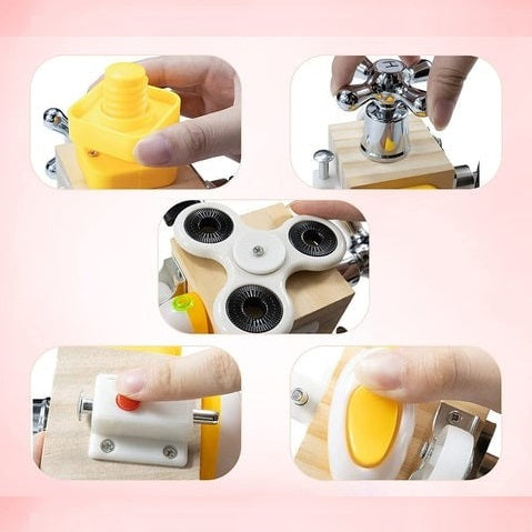 LittleGenius - Schlösser Sensorisches Lernspielzeug