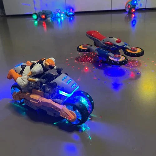 ZoomGlider – LED-Leucht-Rennauto für Kinder ab 3 Jahren – Fördert Bewegungsaktivität & sensorische Aufregung