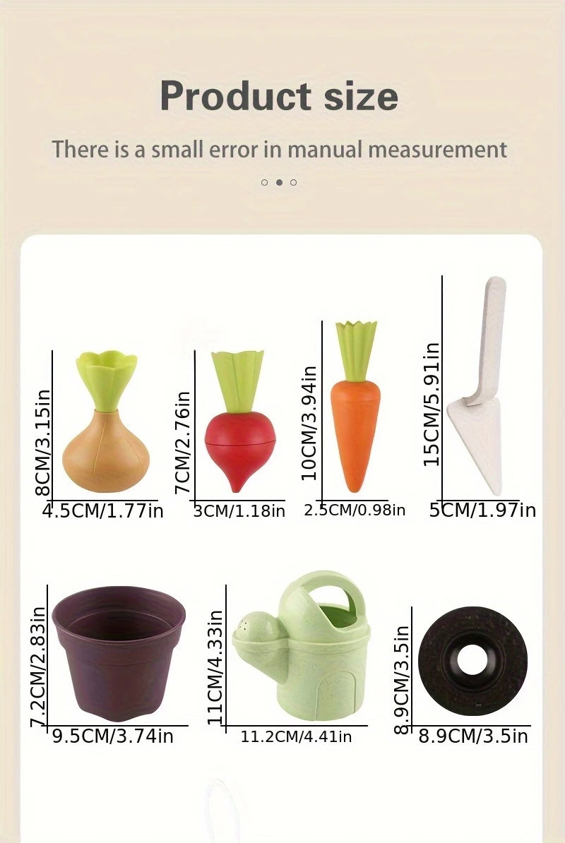 GreenSprouts – Umweltfreundliches Gartenspielzeug-Set für Kinder ab 2 Jahren – Fördert Verantwortungsbewusstsein und motorische Fähigkeiten