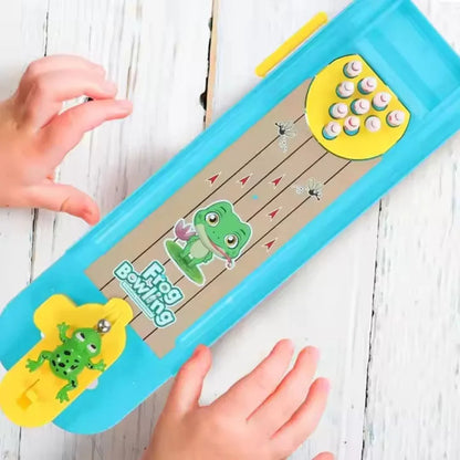FroloRoll™ - Mini-Frosch-Bowling-Set für Kinder ab 4 Jahren