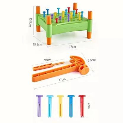 NailPop | Hammerspiel aus Kunststoff für Kinder ab 3 Jahren