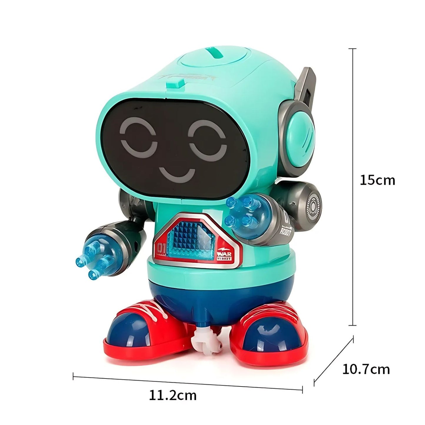 BoogieBot – Tanzender Roboter-Spielzeug für Kinder ab 3 Jahren – Fördert Bewegung, Rhythmus & Interaktives Spielen