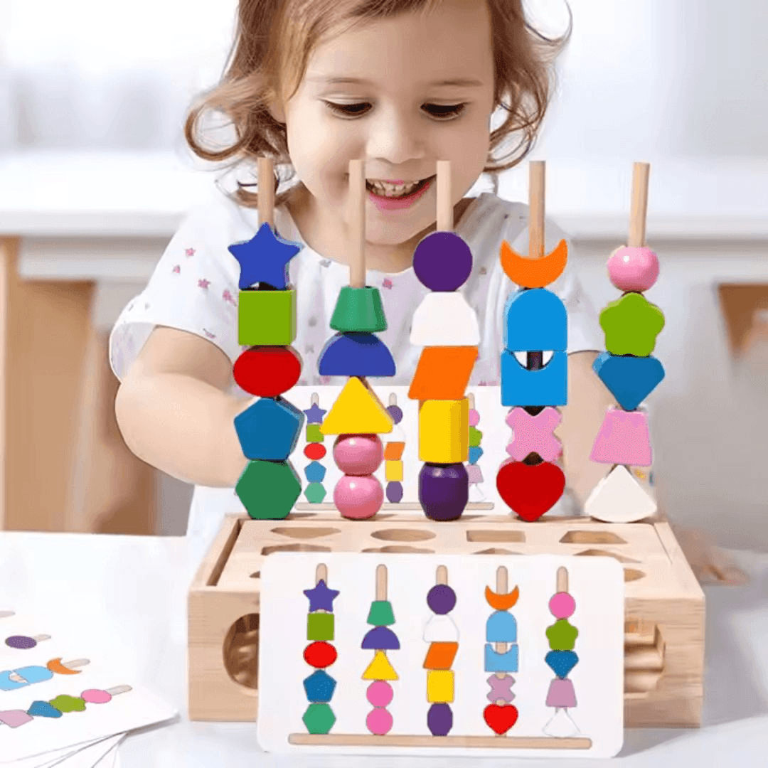 BrightNest™ – Montessori-Puzzleset für Kinder ab 3+ – Fördert Kreativität und Fähigkeiten