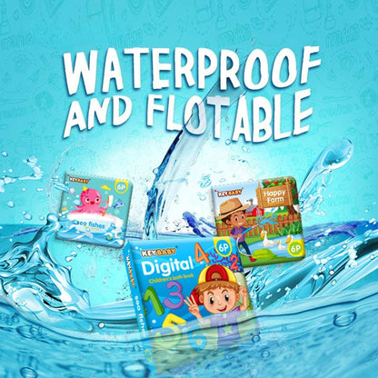 SplashyAdventure – Interaktives Wasserbuch für Kinder ab 2 Jahren – Fördert frühes Lernen und Spaß